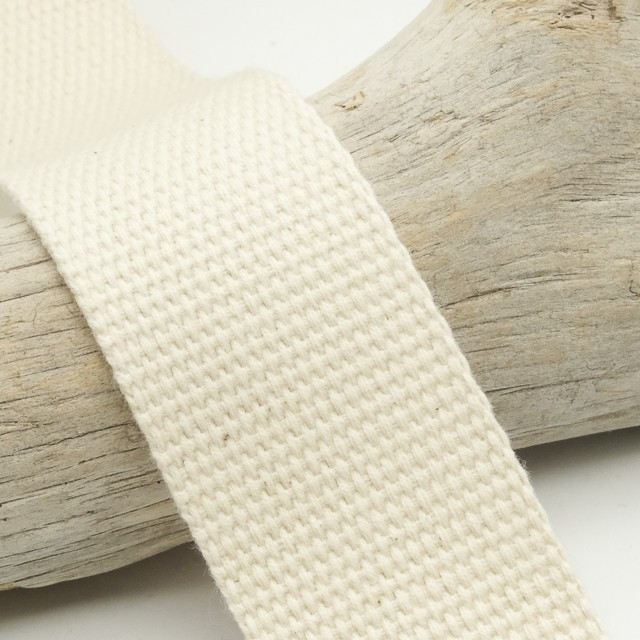 Sangle Coton 30MM Ecru - Maison Klem